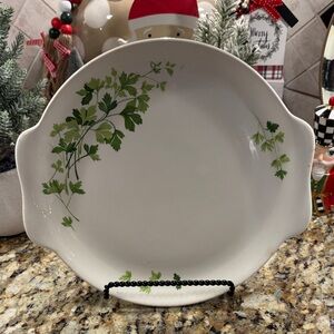 Parsley by Salem Discontinued Patterned Serving Platter